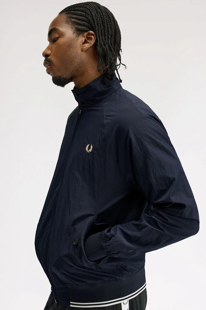 Куртка харрингтон Fred Perry Crinkle Harrington Jacket